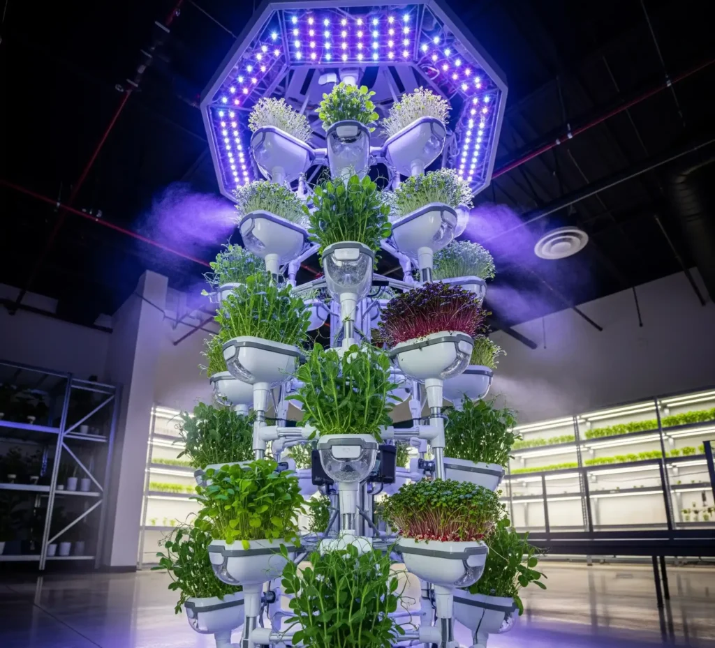 The Best Microgreen Kits: Restaurant-Quality Greens in 2025 6 Nutraponics GrowTower vertical aeroponic system for microgreens | commercial hydroponic farming