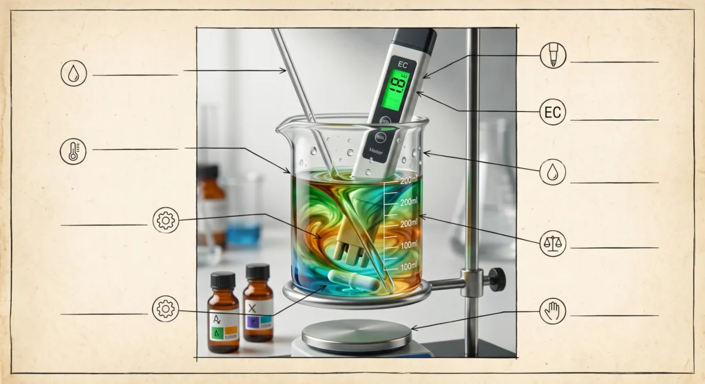 AeroGarden vs. Custom Hydroponic Setup: Which Wins in 2026? 2 aerogarden vs custom hydroponic setup | Hydroponic nutrient mixing process
